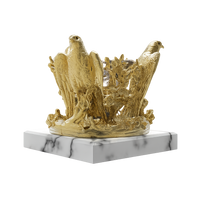 Gold - Luxury Crystal bowl AGAUE