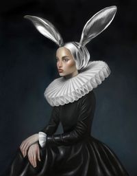 Kasia_G_SheWhoHearsItAll-OilOnCanvas-122x153x3.8cm-12,000