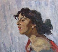 PORTRAIT OF A YOUNG WOMAN