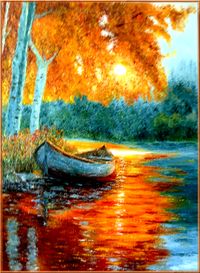 THE BOAT IN AUTUMN